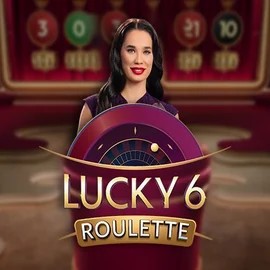 Official Live Casino logo: Lucky 6 Roulette by Pragmatic Play at Stonevegas Casino