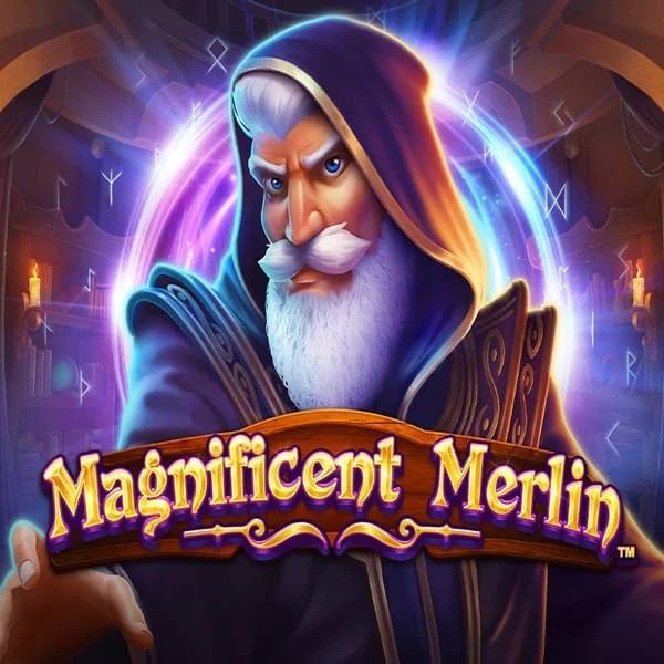 Magnificent Merlin slot visual from Greentube available on stonesvegas.gr