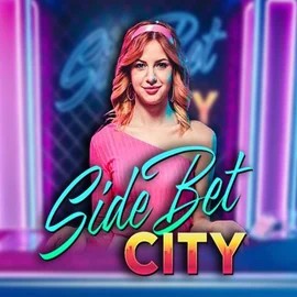 Side Bet City online game logo by Evolution on stonesvegas.gr