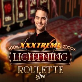 Live Casino logo of XXXtreme Lightning Roulette from Evolution at Stonevegas Casino